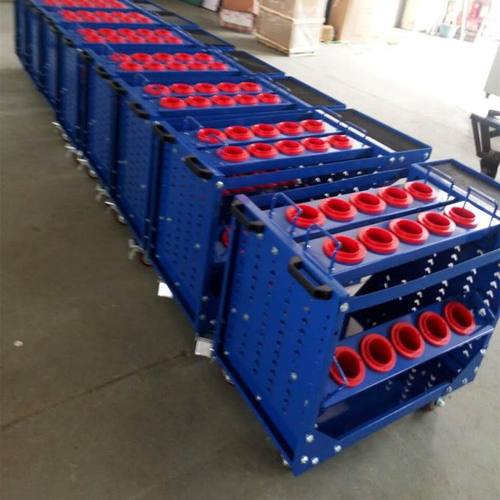 BT40BT50BT30刀具车 移动刀具柜 数控CNC刀具架 重型带轮刀具箱