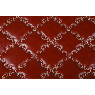 刺绣软包材料pu皮革衣柜门亮片移门床靠背带海绵人造革装饰革材料