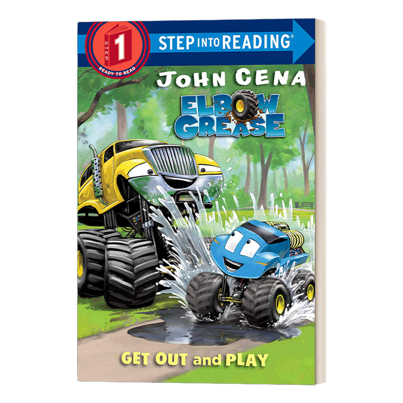 英文原版 Step into Reading 1 Get Out and Play Elbow Grease 出去玩 英文版 进口英语原版书籍