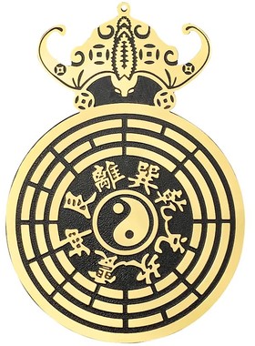 五福临门太岁壁铜牌挂件门口家用