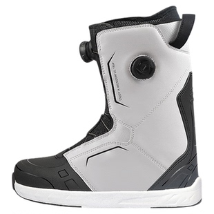 专业滑雪鞋户外滑雪装备男快穿单板鞋初学者滑雪靴女防水刻滑平花