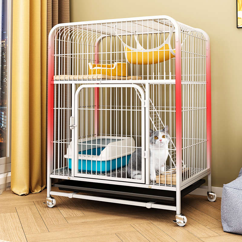 猫笼家用室内方管猫别墅猫产房大空间繁殖笼宠物笼猫窝隔离绝育笼
