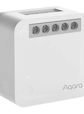 Aqara绿米联创单路控制模块T1已接入Homekit手机远程控制智能模块