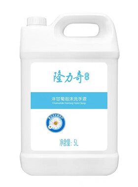 5升大桶隆力奇洋甘菊泡沫洗手液