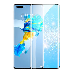 适用华为mate60Pro钢化膜mate50pro全屏覆盖9D曲面mate40pro高清防爆30epro贴膜mate40e手机膜40pro+5g钻石膜
