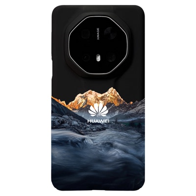 适用华为Mate60RS/70Pro+手机壳磨砂Mate60Pro+保护套全包防摔70RS/50RS非凡大师硬壳日落金山40RS磁吸后壳