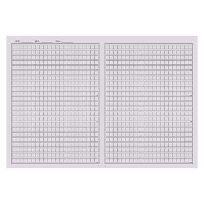 考试专用大学生格子本作文纸