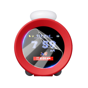 适用任天堂智能体感闹钟屏幕保护膜Nintendo Sound Clock Alarmo游戏音乐闹钟镜面防刮高清水凝膜全覆盖防爆