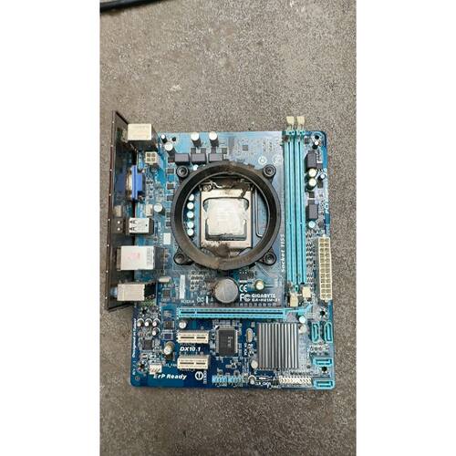 【请询价】拆机GAH61MS1主板带一个i3cpu有挡板