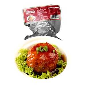 郑庄纯猪肉马蹄手工四喜丸子红烧狮子头肉丸加热即食预制菜