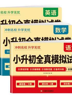 2025小升初真题卷模拟试卷