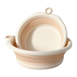 达福芮折叠脸盆子洗衣盆洗衣服宿舍家用学生脸盆便捷旅行塑料小盆