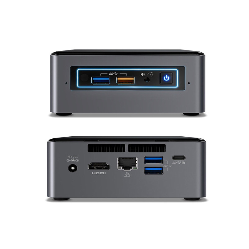 Intel/英特尔nuc迷你小主机i3i5i7微型办公小电脑mini pc Mac OS