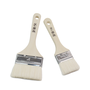 加厚羊毛刷清洁专用涂料绘画刷子国画油漆工具乳胶漆软毛刷不掉毛