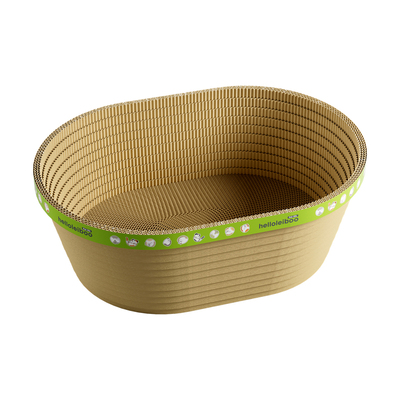 浴缸猫抓板耐磨不掉屑瓦楞纸猫窝一体猫咪特大加深猫抓盆超大号