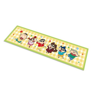 高级感门槛垫蜡笔小新门槛石硅藻泥地垫吸水小新一家和他的好朋友