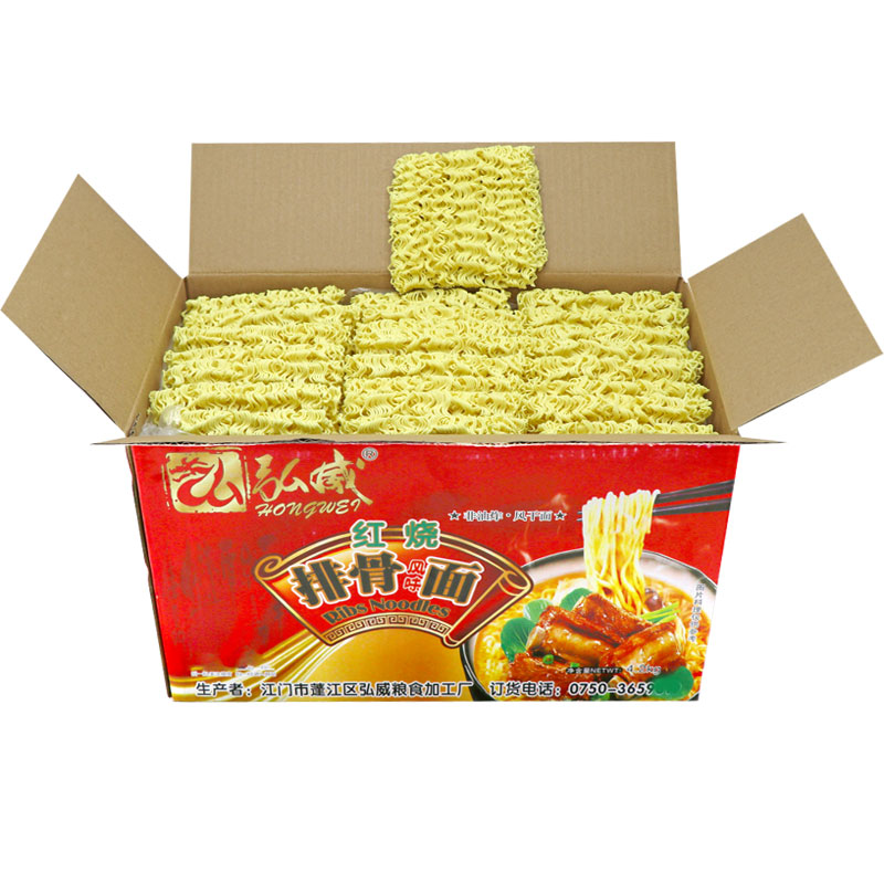 广东非油炸鸡蛋方便面饼