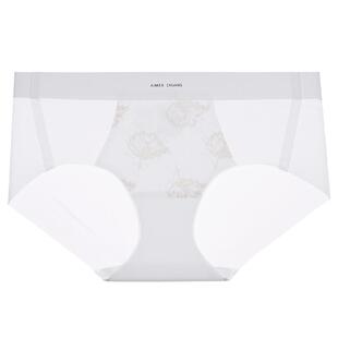 AIMER CHUANG 25夏凉感内裤女棉质抗菌底裆中腰平角裤CA231801
