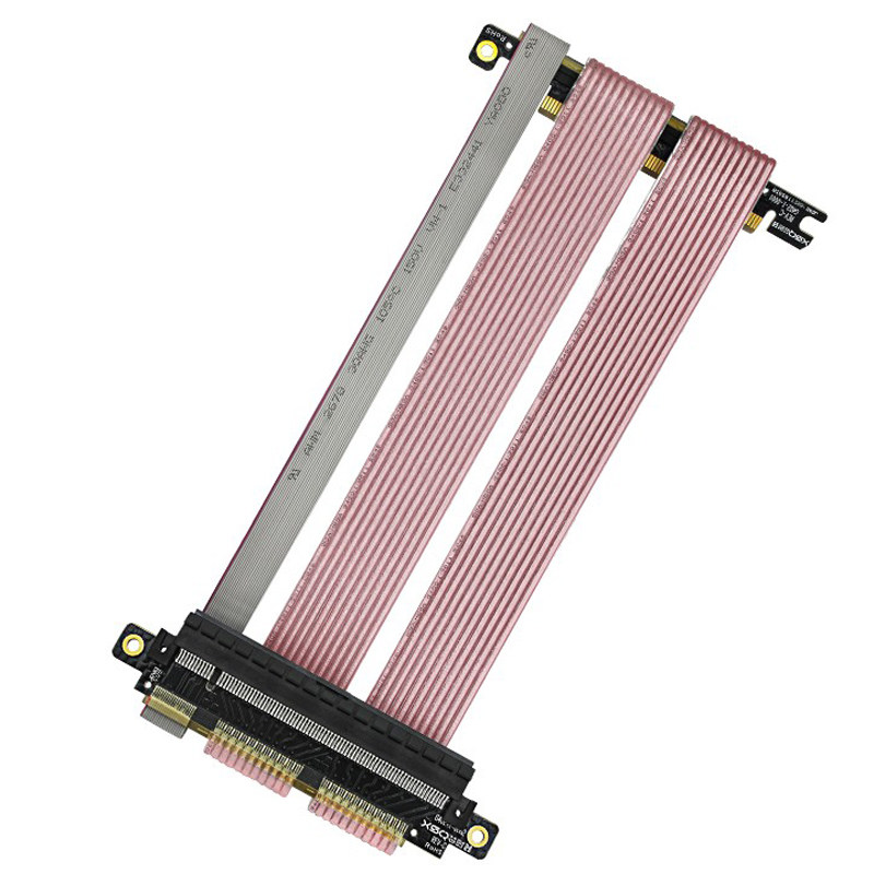 pcie4.0显卡延长线竖装P连接线/航插线/连接