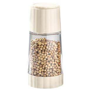 手动胡椒研磨器家用现磨海盐花椒调料瓶罐西餐牛排黑胡椒粒研磨瓶