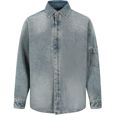 LEZORA14oz全拉链牛仔夹克