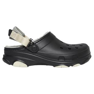 Crocs卡骆驰洞洞鞋男女鞋加绒经典特林耐磨拖鞋休闲鞋207936_001