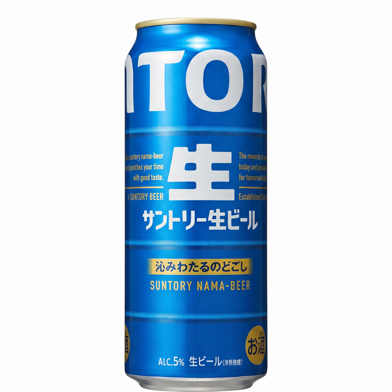 日本进口三得利生啤酒鲜爽麦芽
