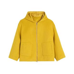 INSOMNIA失眠者 秋冬季设计款宽松纯色羊毛连帽卫衣开衫外套男女