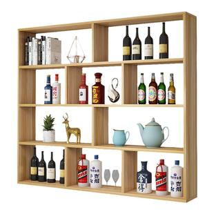 简约现代酒架酒柜壁挂式餐厅饭店墙上悬挂式红酒架创意多层置物架