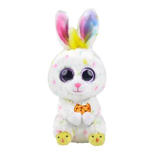 正版ty毛绒萌宠兔子企鹅公仔玩具女孩圣诞玩偶生日礼物可爱布娃娃