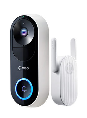 360可视门铃5Pro4g猫眼免打孔