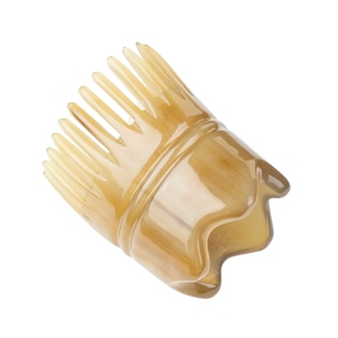 吴谨言同款同店购买天然正品白水牛角洗头梳子家用按摩头部经络梳