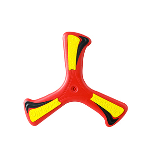 三叶回旋镖儿童软飞碟飞盘专业可回旋回力标飞去来器户外玩具男孩