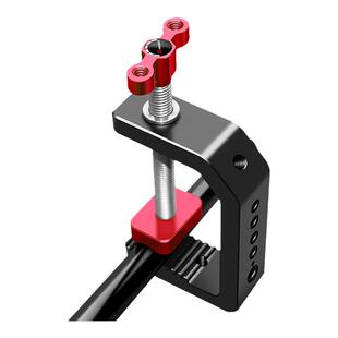 科加全金属铝合金U型大力夹C型豌豆夹多功能蟹钳怪手魔术手臂固定配件三脚架云台拓展铝合金夹子平面固定