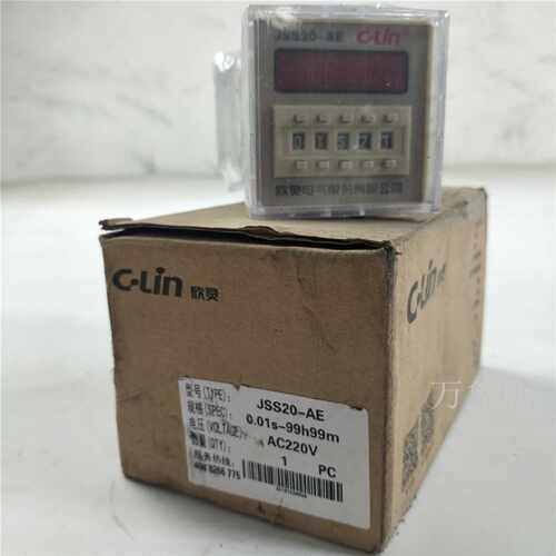 时间继电器带底座JSS20AEAC220V3A0.01S99h99m新货实拍