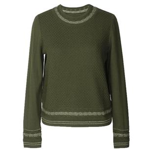 JAN AN NO简爱诺秋冬新品墨绿色绵羊毛套头针织毛衫J2060192MS