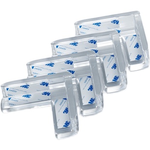 透明硅胶防撞护角贴玻璃台柜桌子护角窗户玻璃尖锐家具安全保护套