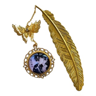 黑瞎子周边书签张起灵吴邪解雨臣照片定制送创意生日礼物盗墓笔记