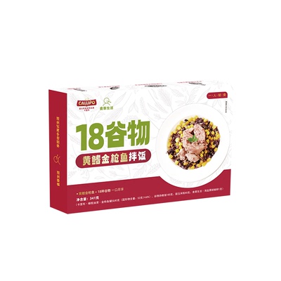 18谷物黄鳍金枪鱼拌饭