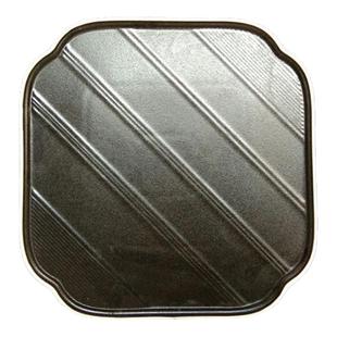 日式个性黑白商用长方平板碟陶瓷正方圆形甜品西餐牛扒寿司蛋糕盘