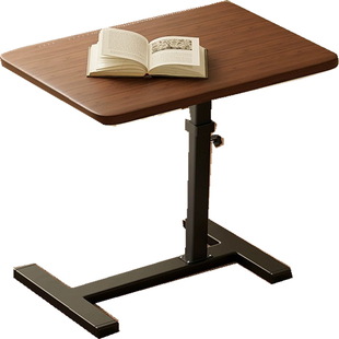 床边桌可移动升降电脑桌客厅沙发边几折叠桌书桌家用卧室床头学习桌写字桌可移动桌子女生小型简易出租屋桌子