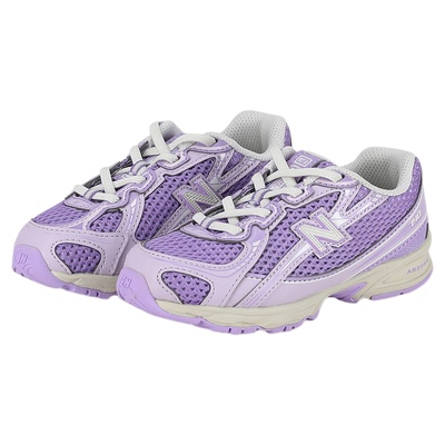 New Balance nb童鞋儿童男女0-4岁小童秋季网面紫色休闲鞋IZ740BK