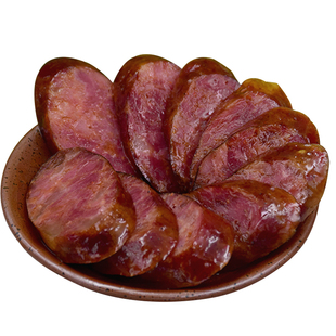 贵州腊肠农家自制麻辣香肠 柏枝烟熏土家腊味小吃500g散装