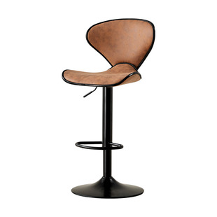吧台椅家用可升降高脚凳吧台凳现代简约酒吧椅收银前台靠背吧凳子