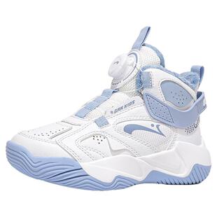 贵人鸟男童鞋时尚运动鞋加绒冬季2025新款防滑软底保暖女孩老爹鞋