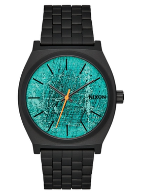 Nixon Time Teller限量款绿松石色表盘石英表男女表 A045-5303-00