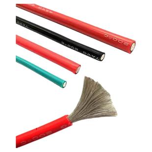 特软耐高温硅胶线 航模电动车电线70/50/35/25平方 4/6/7/8/10AWG