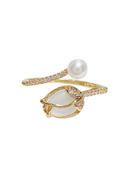 银色开口戒女韩系戒指小众设计