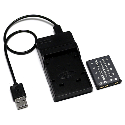 适用于 尼康COOLPIX S60 S80 S200 S203 S210相机电池+USB充电器
