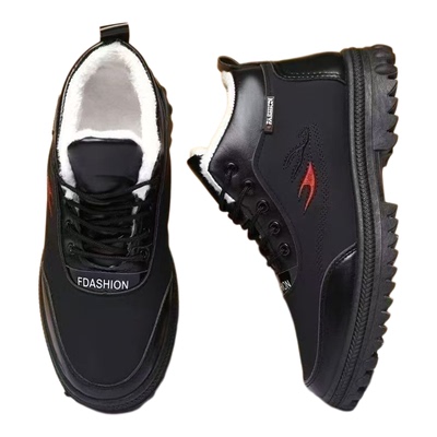 冬季男士棉鞋加绒加厚防寒保暖